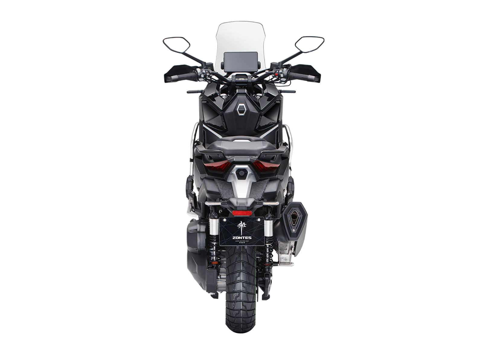 Максискутер ZONTES ZT368-G Black